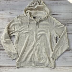 VLT District Fleece Oatmeal Hoodie sz L
